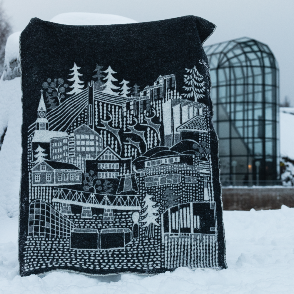 Rovaniemi -villahuopa musta - Taito Lappi - Taito Shop Rovaniemi