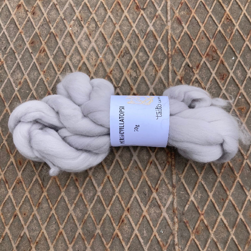 Merinovillatopsi vaaleaharmaa - Taito Lappi - Taito Shop Rovaniemi