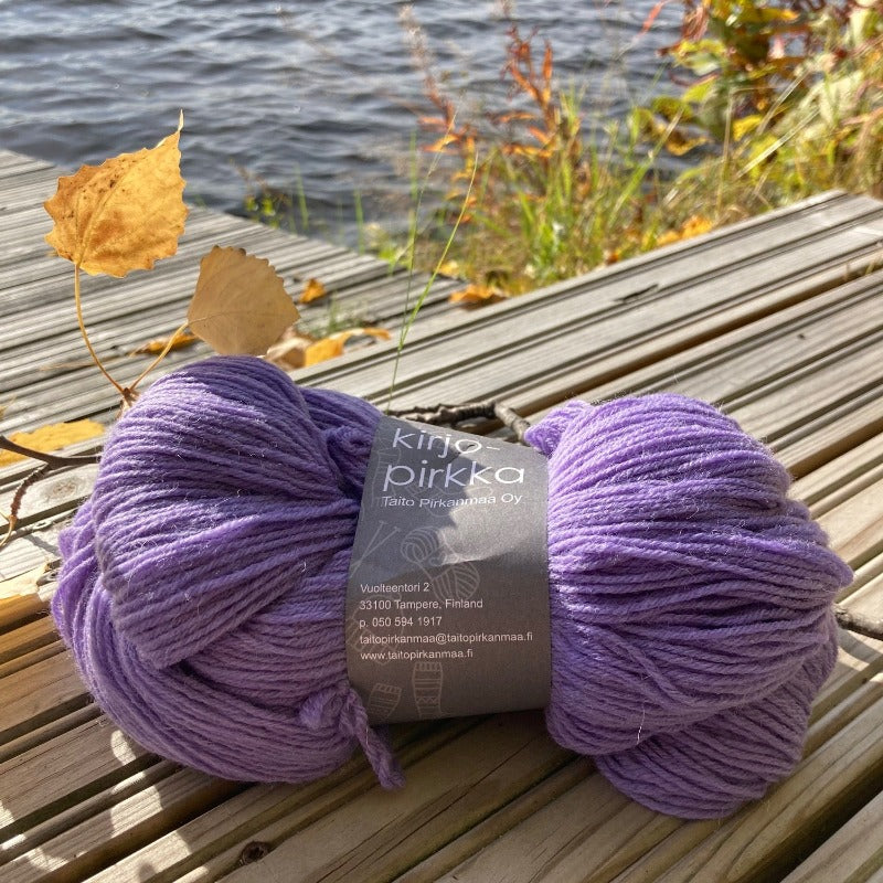 Kirjo-pirkka -lanka 39 lila - Taito Shop Rovaniemi - Taito Lappi