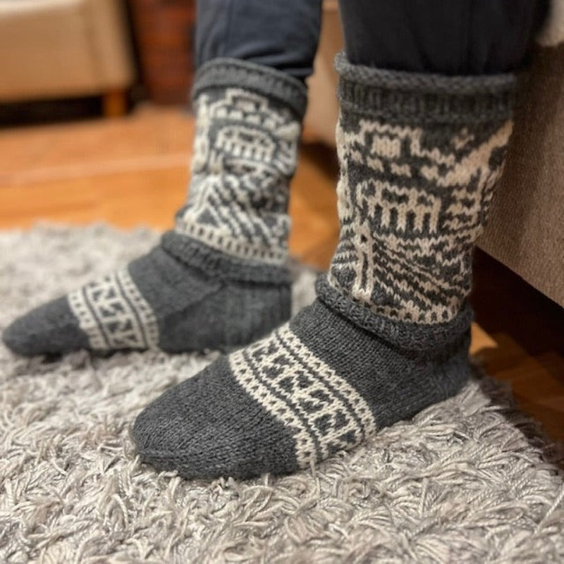 Rovaniemi -miesten sukat tarvikepaketti - Taito Lappi - Taito Shop Rovaniemi