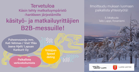Vielä muutamia paikkoja jäljellä B2B-messuilla!