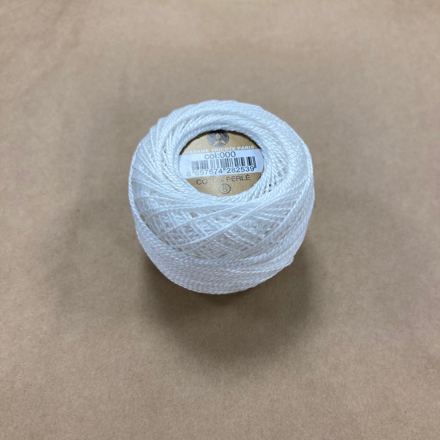 coton perle helmilanka väri 000