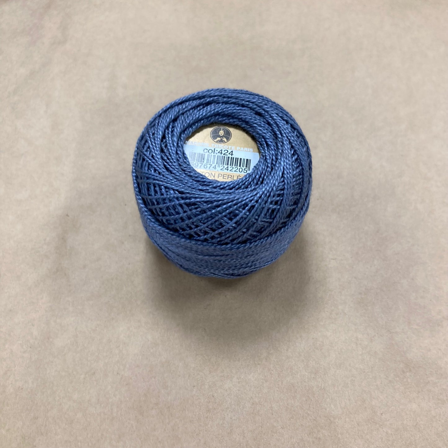 coton perle helmilanka väri 424
