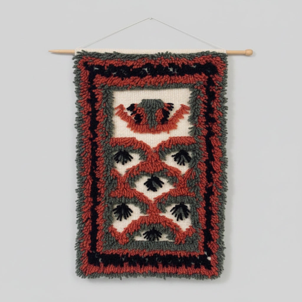 Pieni Suomu- eli Lampelan raanu, Tervola. Puolinukkaraanu 25x37cm