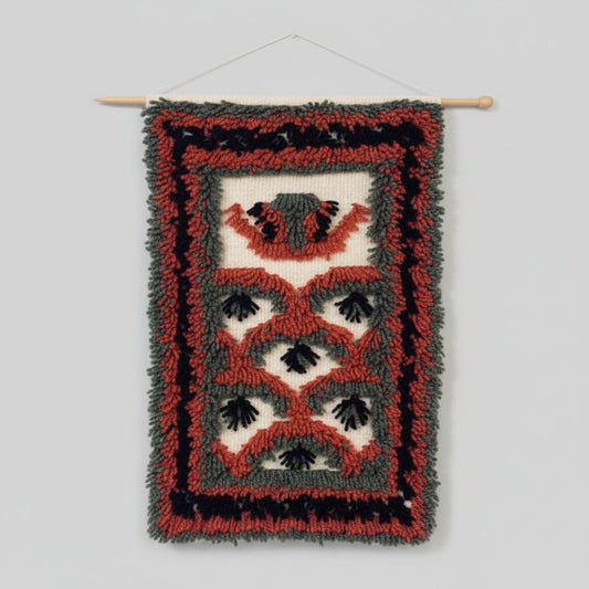Pieni Suomu- eli Lampelan raanu, Tervola. Puolinukkaraanu 25x37cm