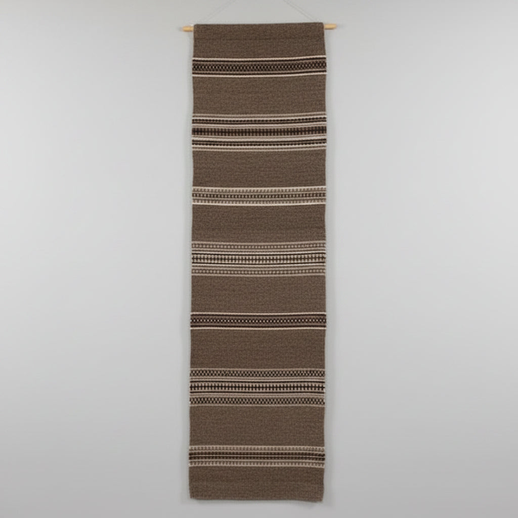 Raanu ruskea 35x124cm