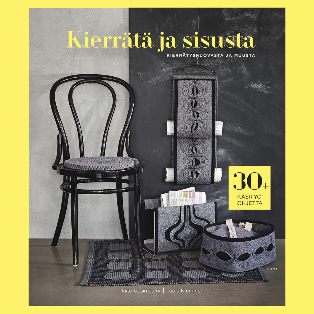Kierrätä ja sisusta -kirja - Taito Lappi - Taito Shop Rovaniemi