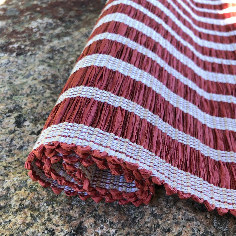 Paperinaruliina ruosteenpunainen - Taito Lappi - Taito Shop Rovaniemi