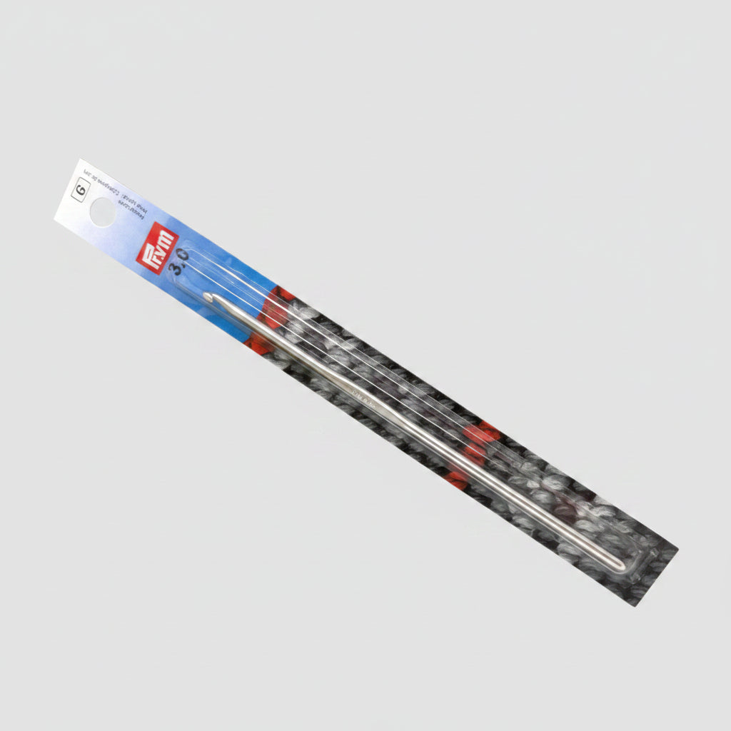 Prym virkkuukoukku koko 3 kirkas alumiini, Taito Lappi Rovaniemi